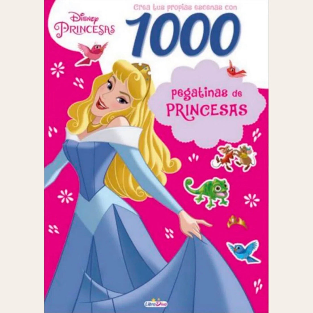 1000 Stickers Princesas Disney – Barquito de Papel