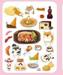 Láminas de Stickers - Sushi
