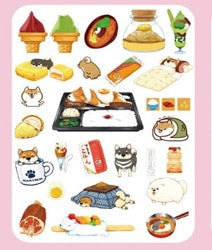 Láminas de Stickers - Sushi